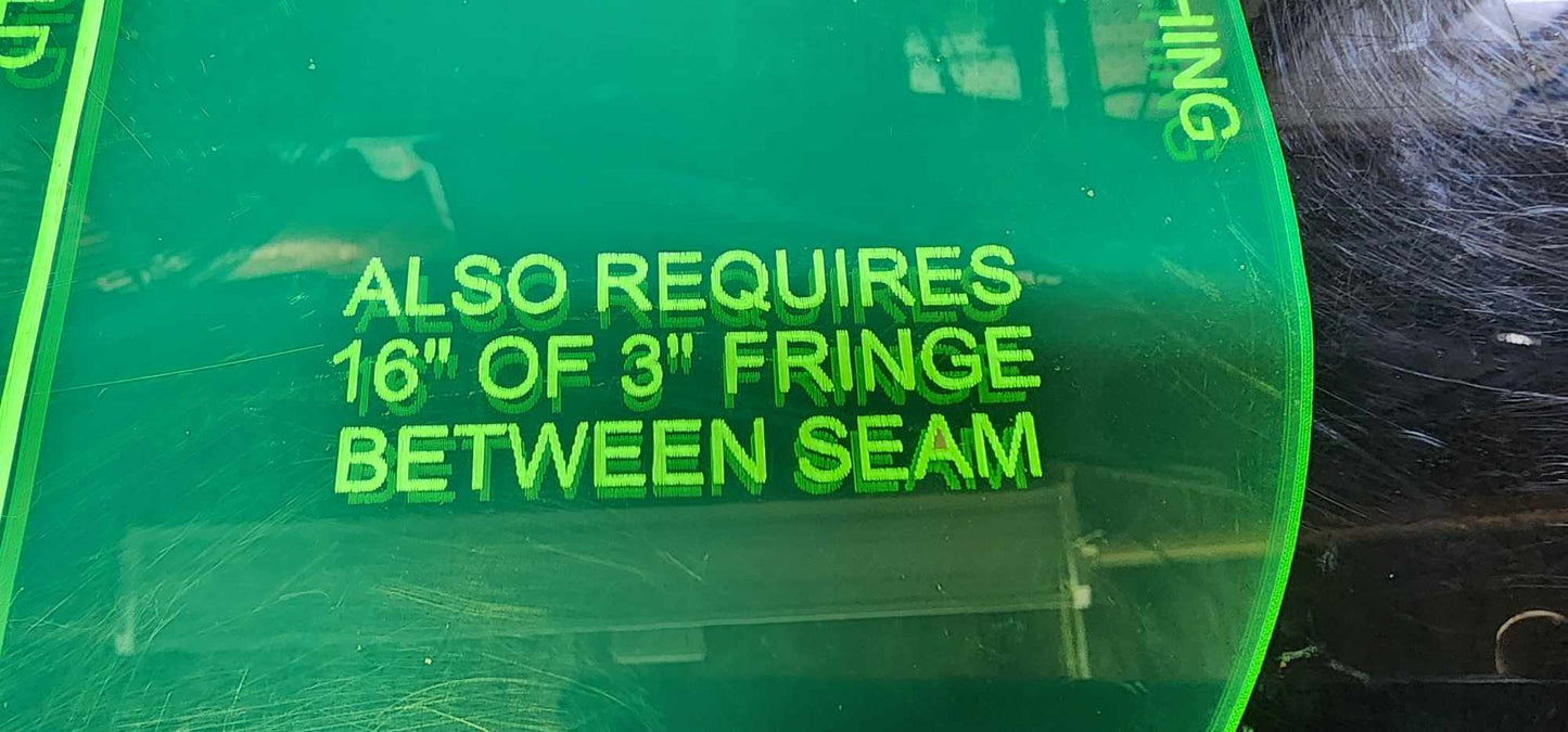 CHAPS CHRISTMAS STOCKINGS Acrylic Template Set IN 2 SIZES