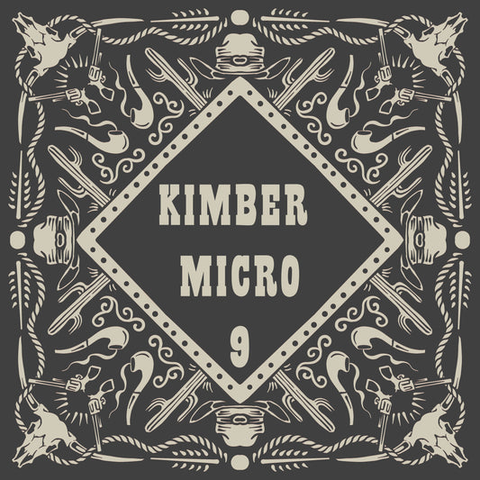 Acrylic Holster Templates for Kimber Micro 9