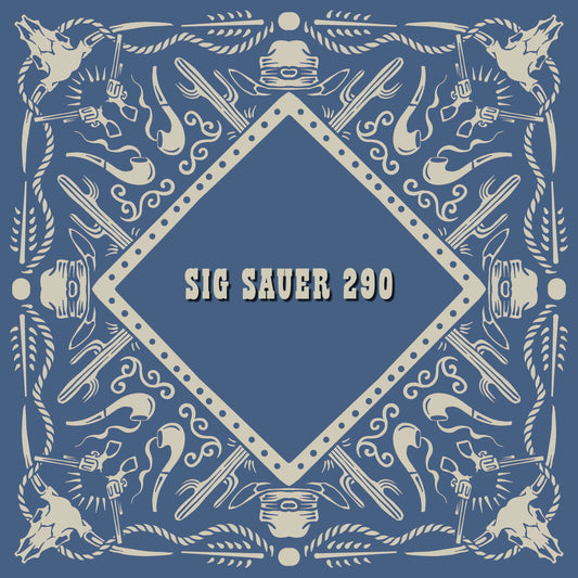 Acrylic Holster Templates for SIG SAUER  290