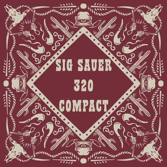 Acrylic Holster Templates for SIG SAUER 320 COMPACT