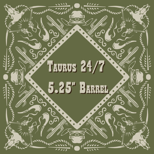 Acrylic Holster Templates for Taurus 24/7 5.25" Barrel