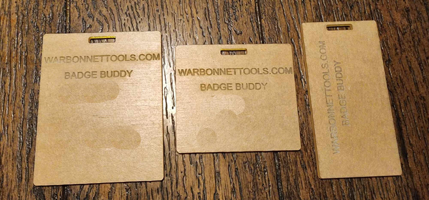 Badge Buddy Acrylic Template Set