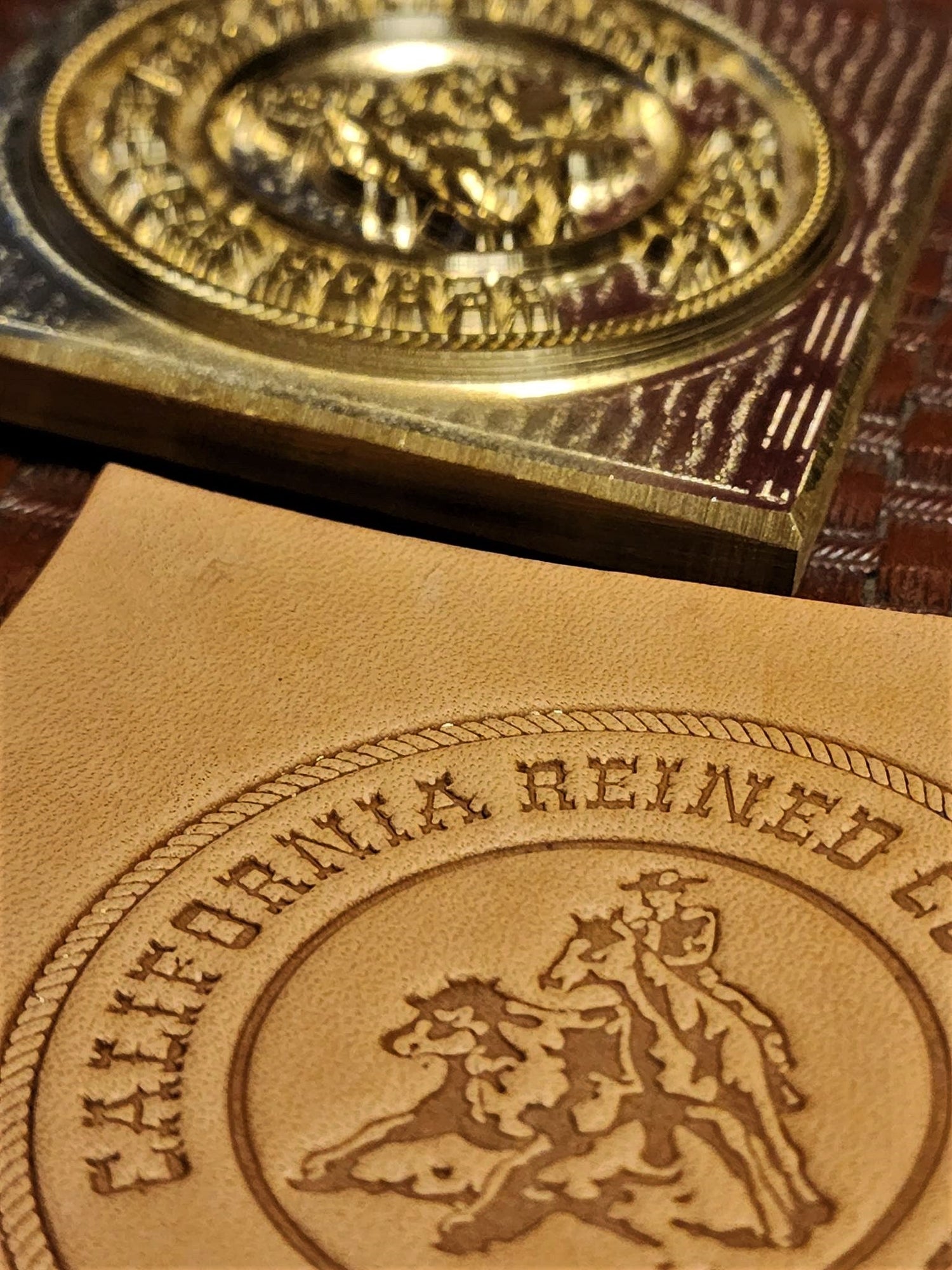 About Our Custom Made Leather Stamps