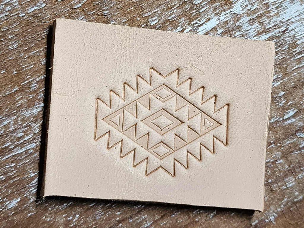 AZTEC 3D Polymer Leather Stamp