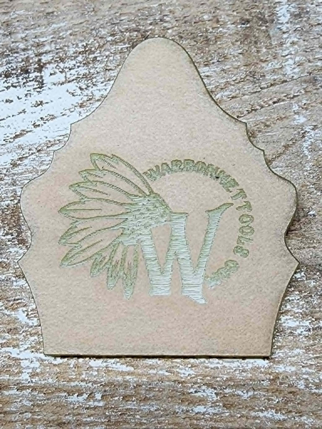 Firemen Shields Helmet Acrylic Template 1/8" thick