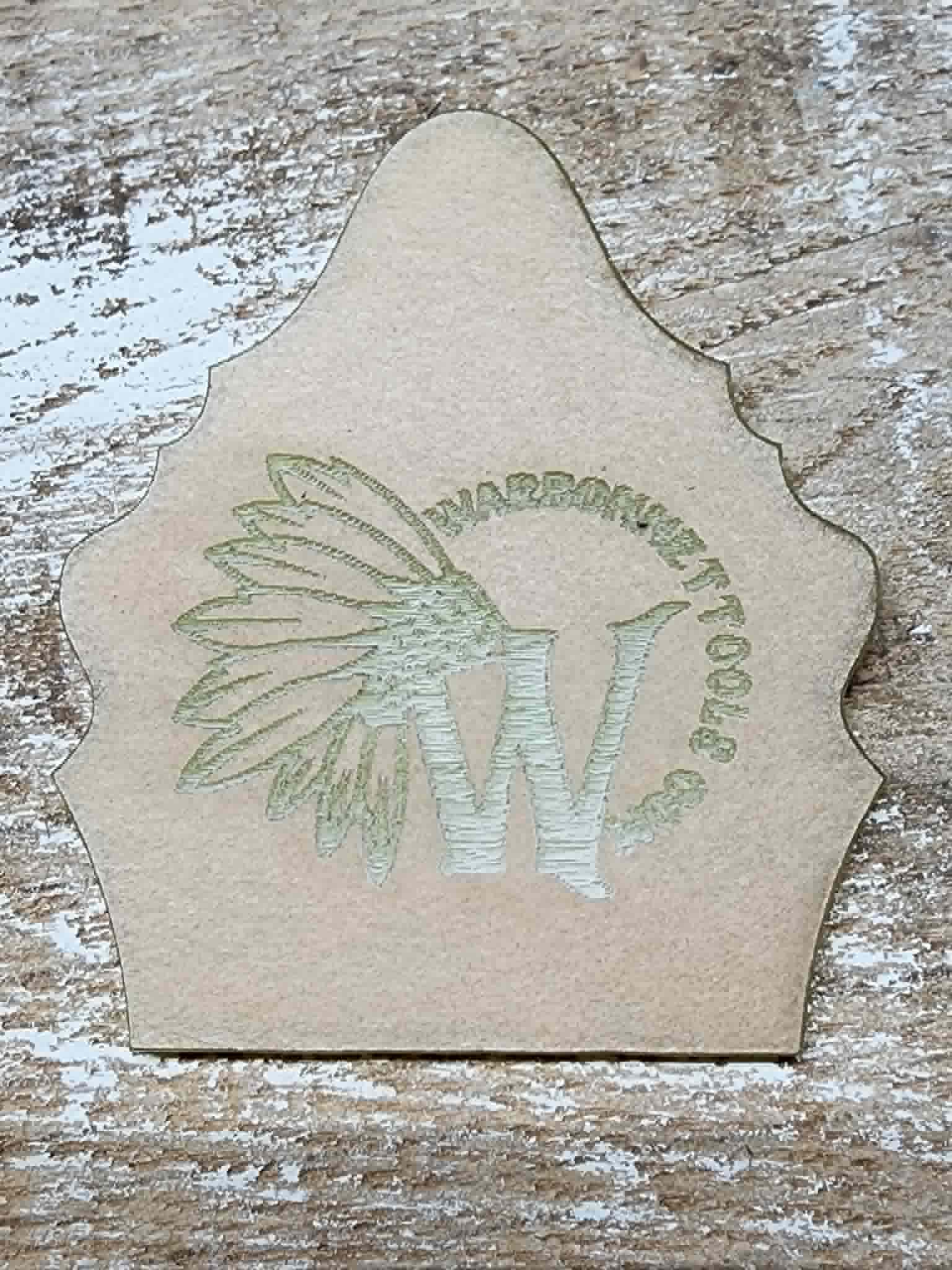 Firemen Shields Helmet Acrylic Template 1/8" thick