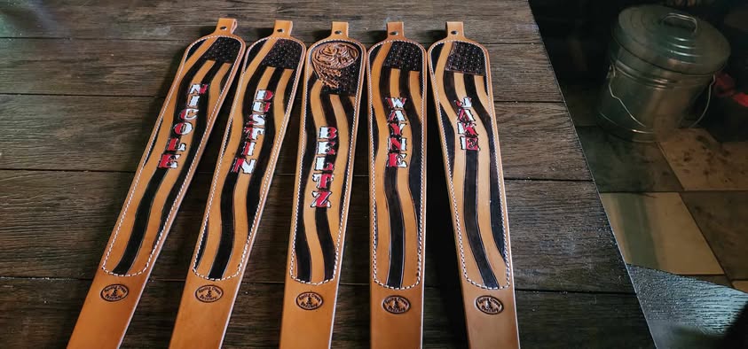 KING COBRA STYLE TAPERED SLING ACRYLIC TEMPLATE SET PATTERN