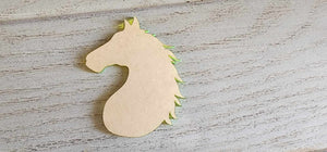 Applique Horse Head Shape Acrylic Template 18" thick