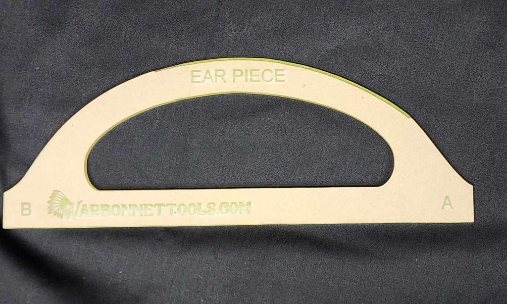 One Eared Headstall Tack SLIDING AND NON SLIDING OPTIONS Acrylic Templates Set