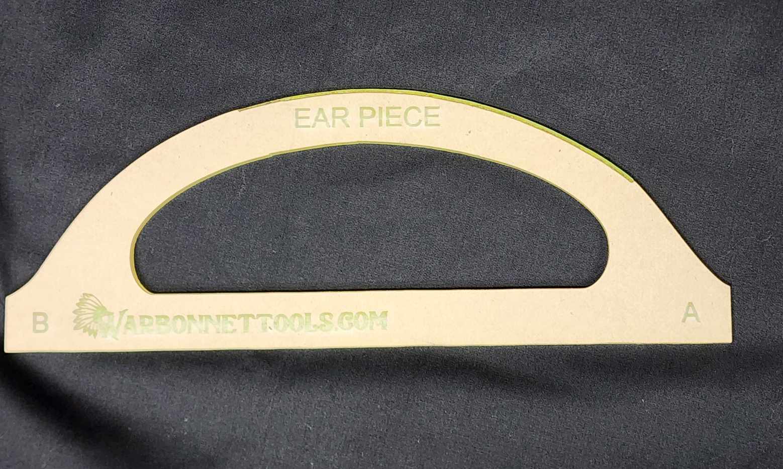 One Eared Headstall Tack SLIDING AND NON SLIDING OPTIONS Acrylic Templates Set