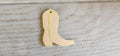 Applique Cowboy Boot Shape Acrylic Template 18" thick