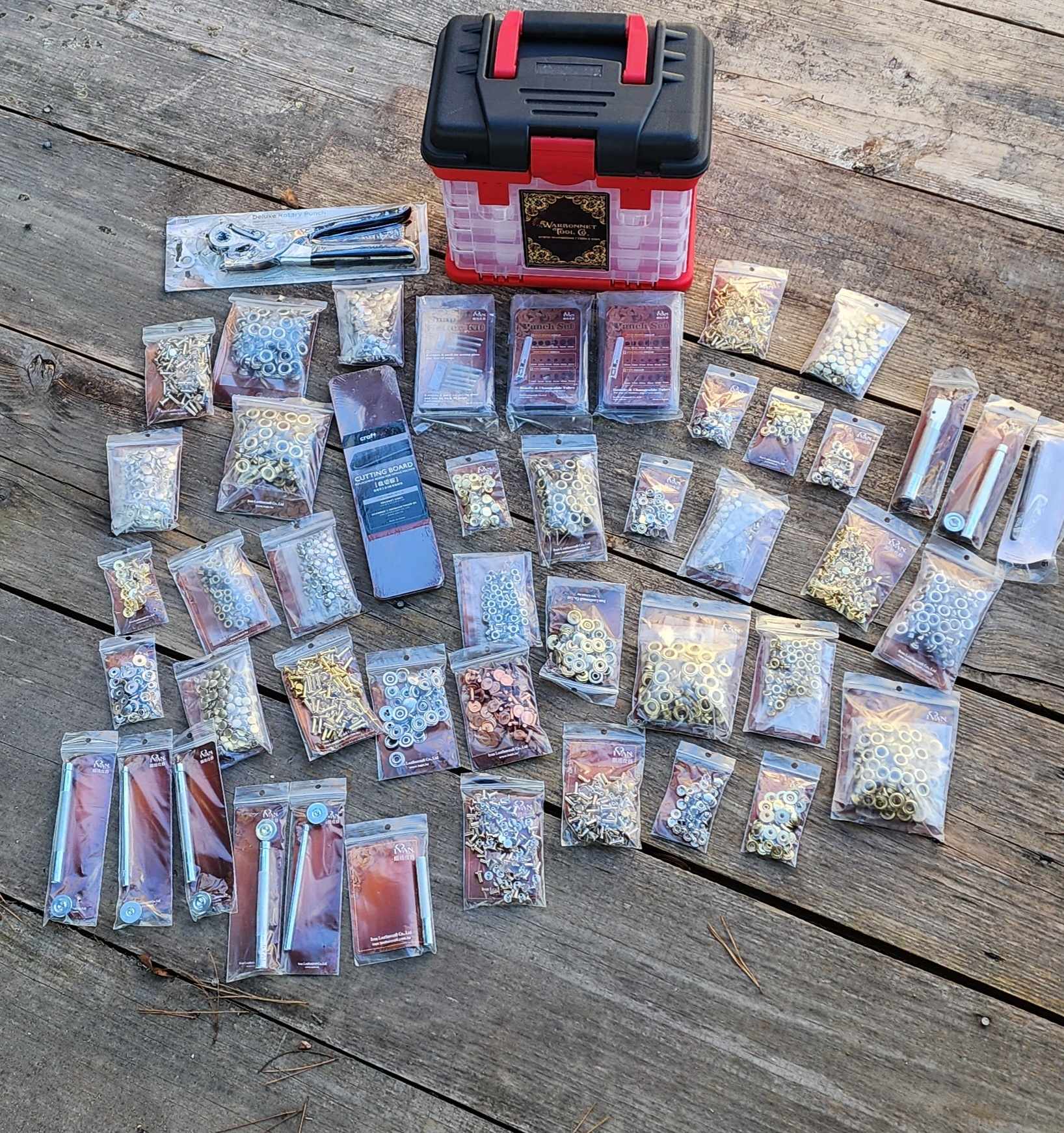 Hardware Kit With Tools – Warbonnet Tool Co.