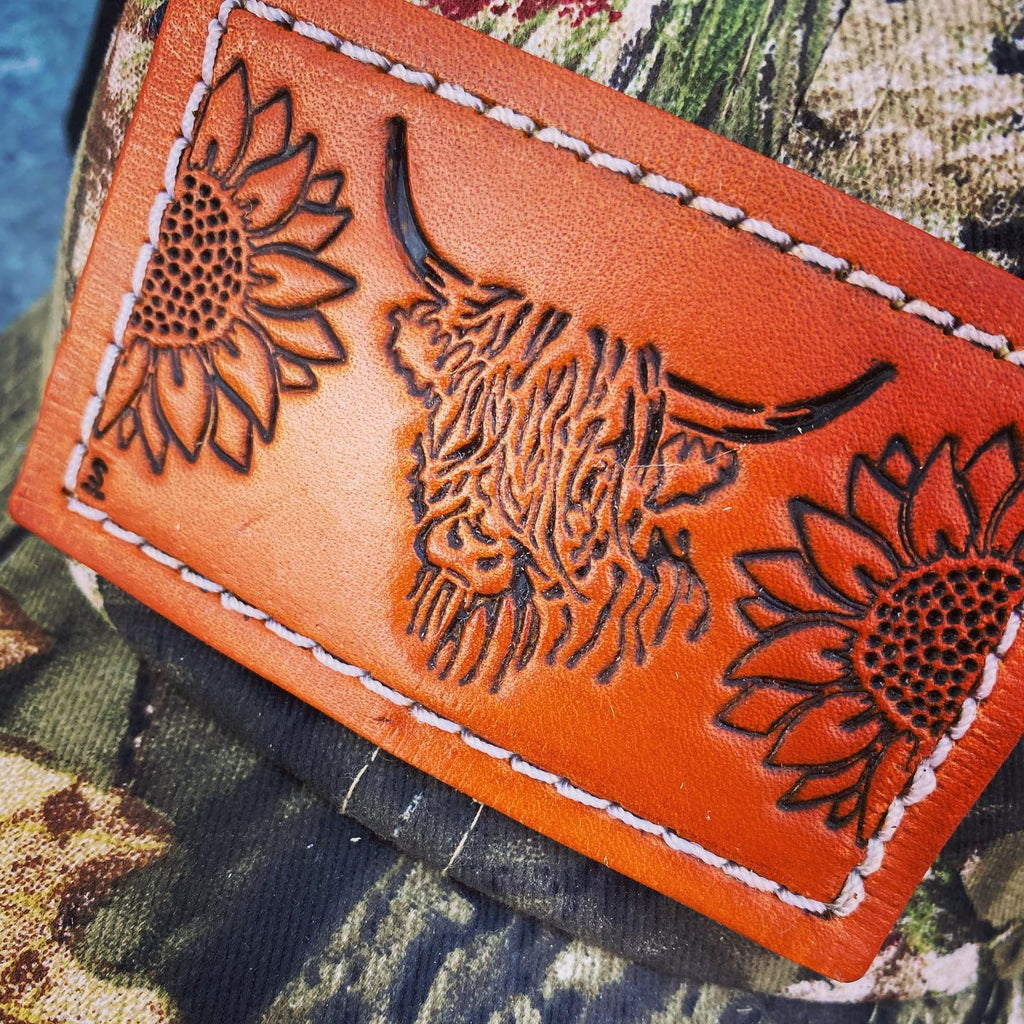 Leather Hat Patch Stamps