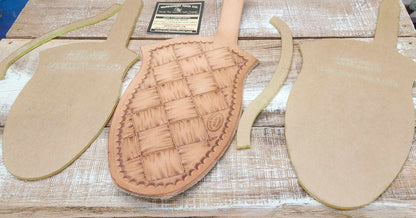 POUCH SHEATH WITH WELT ACRYLIC TEMPLATE PATTERN