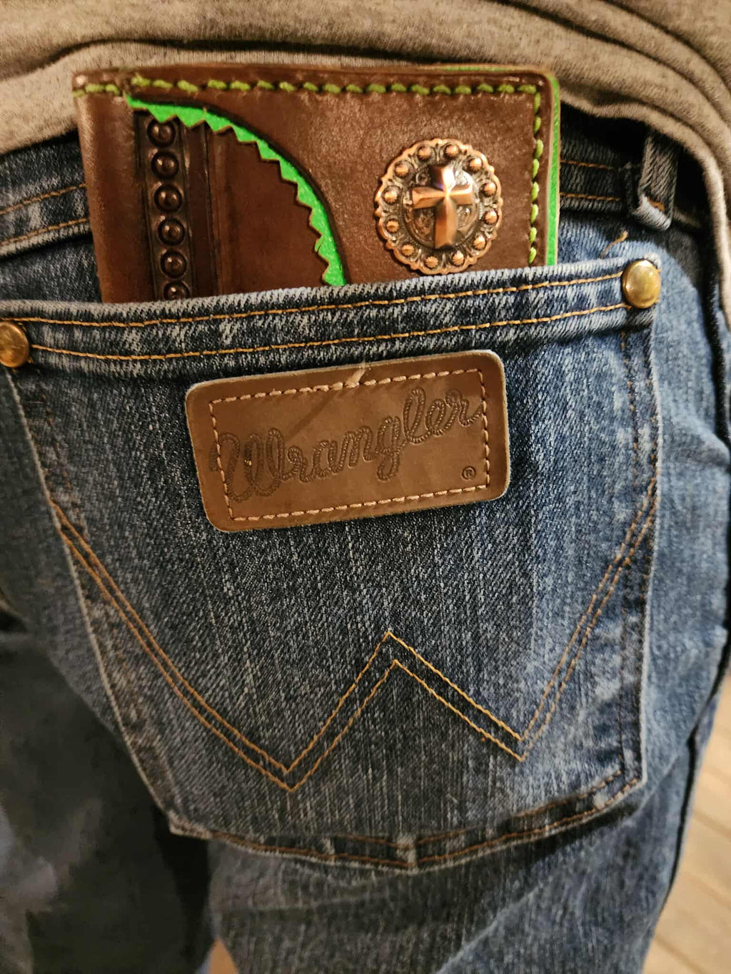 ROPER STYLE WALLET ACRYLIC TEMPLATES SET PATTERN