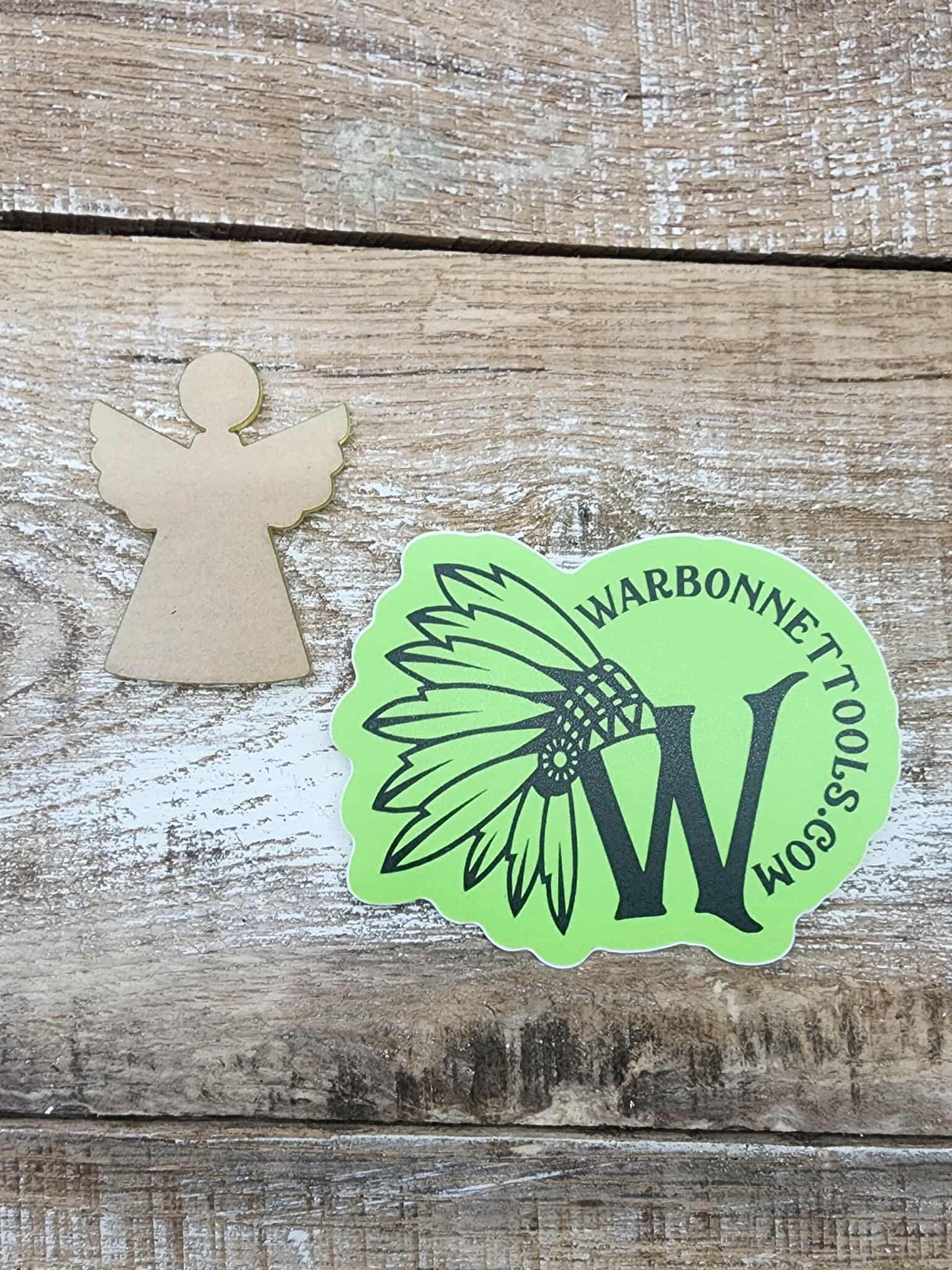 Applique Angel Shape Acrylic Template 18" thick