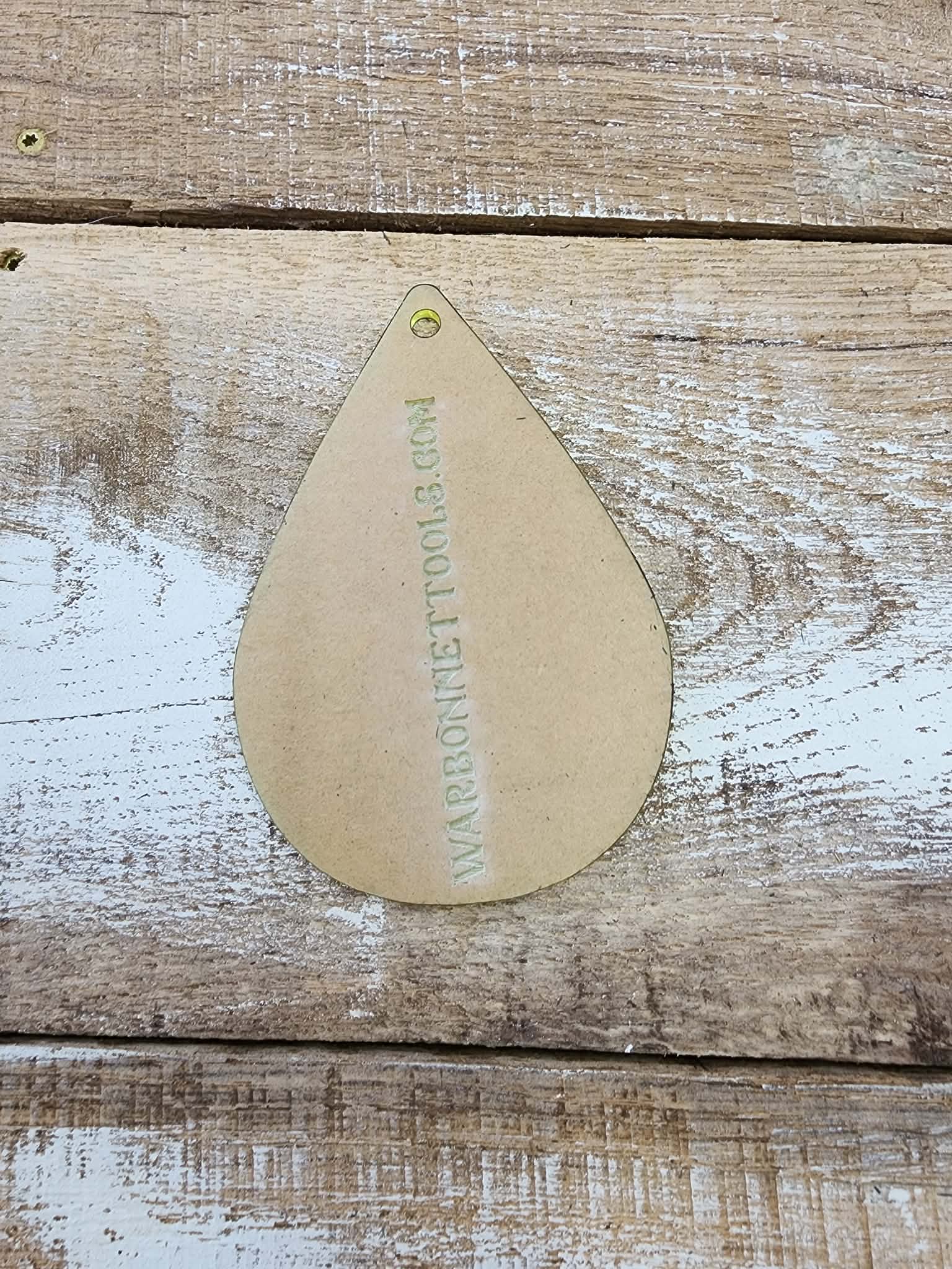 Boot Purse Charm Acrylic Template 18" thick APPLIQUE