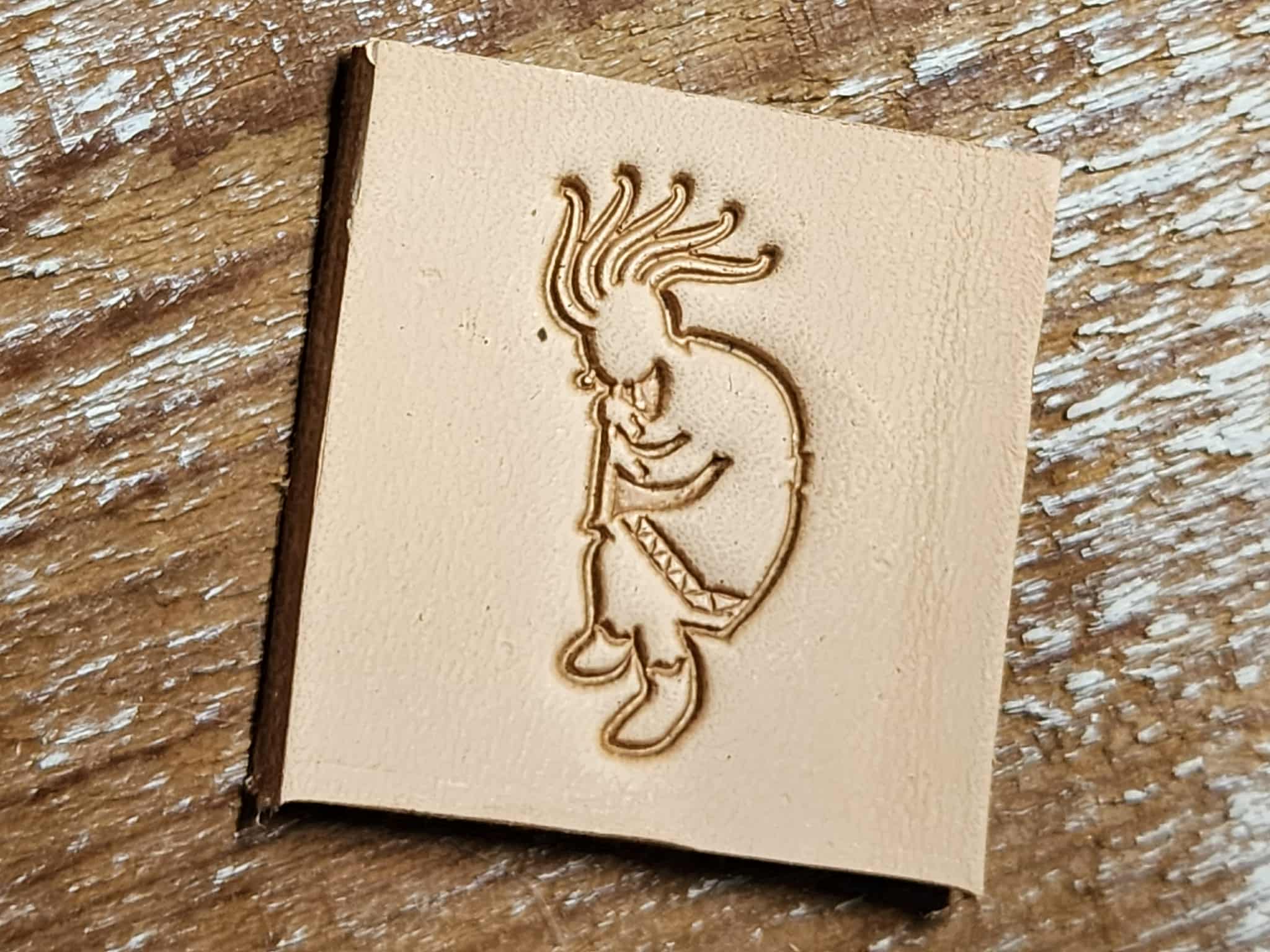KOKOPELLI  3D Polymer Leather Stamp