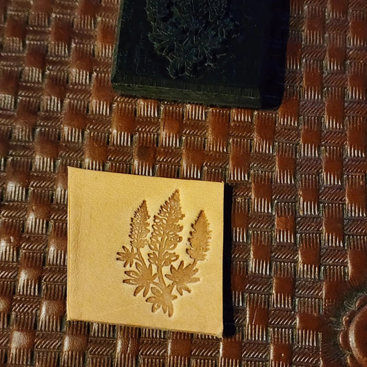 Bluebonnet Novelty 3D Polymer Leather Stamp