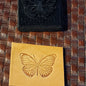 Butterfly Novelty 3D Polymer Leather Stamp