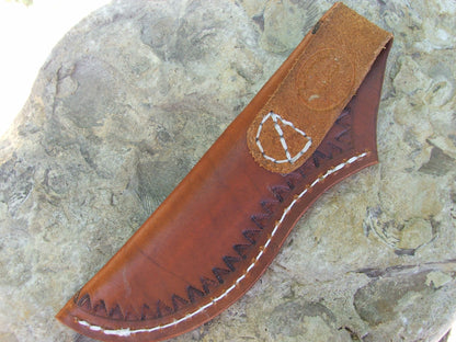 POUCH SHEATH WITH WELT ACRYLIC TEMPLATE PATTERN