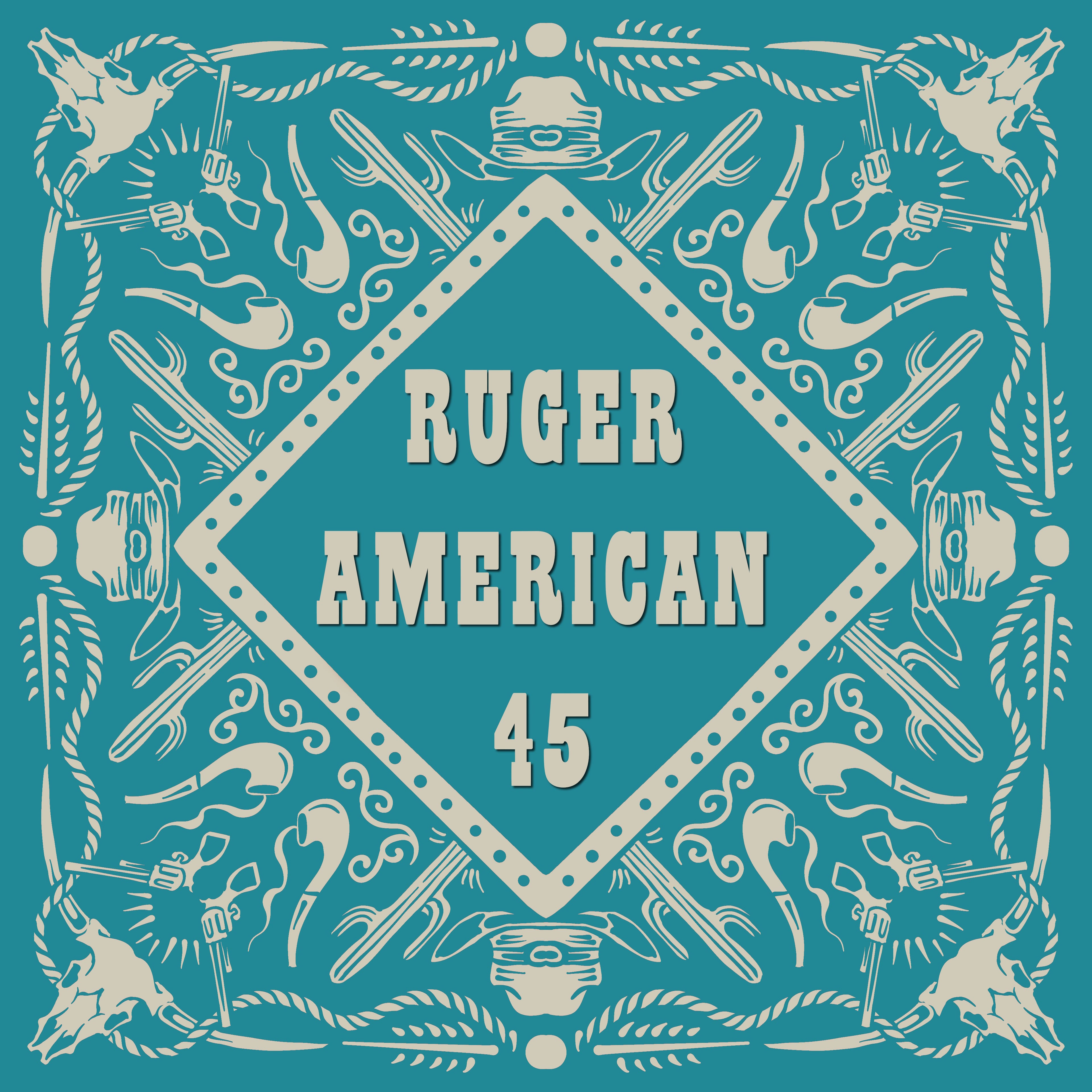 Acrylic Holster Templates for Ruger American 45