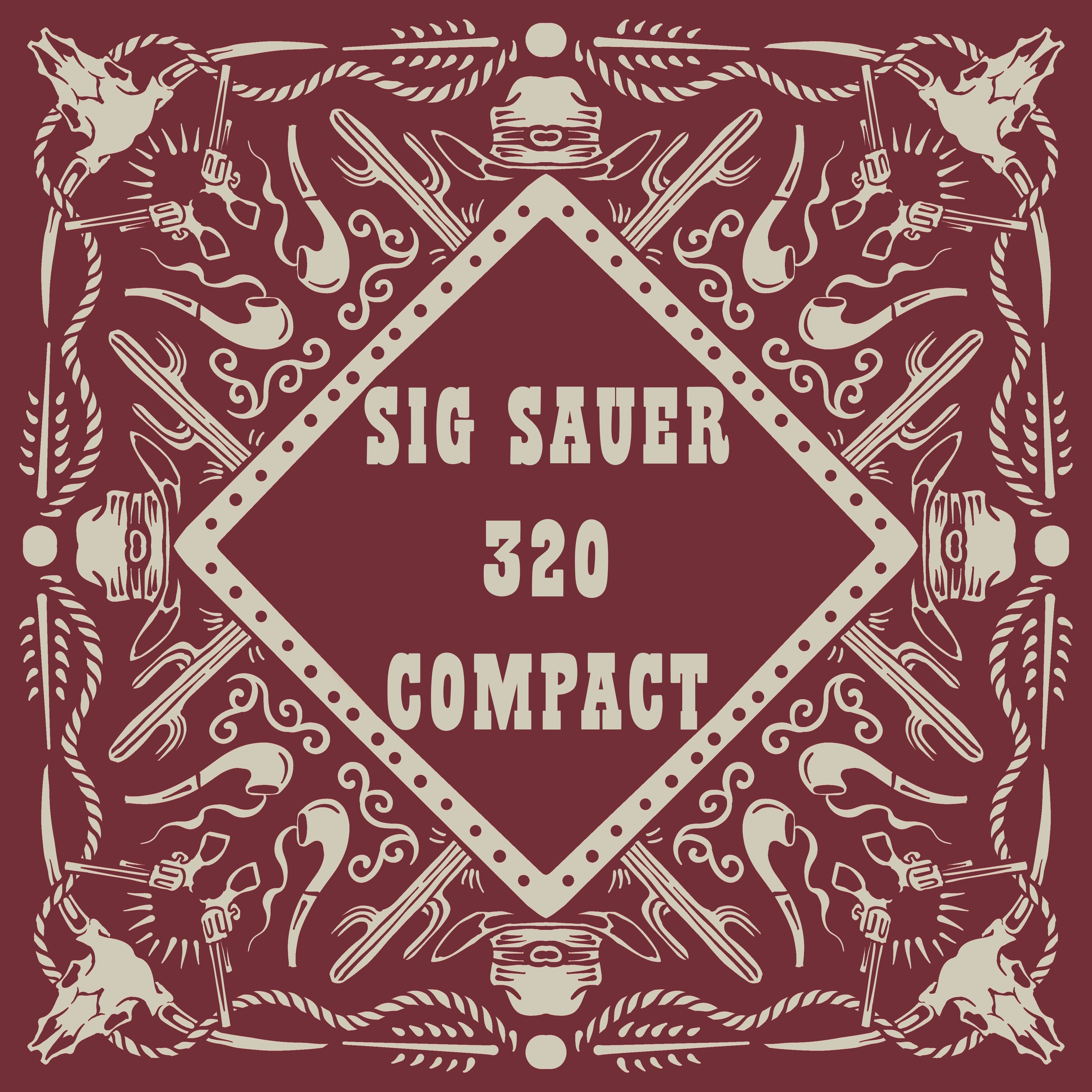 Acrylic Holster Templates for SIG SAUER 320 COMPACT