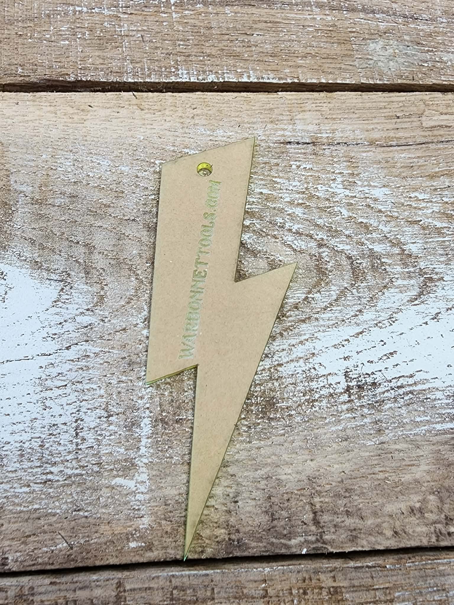 Boot Purse Charm Acrylic Template 18" thick APPLIQUE