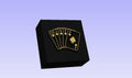 Poker Cards Novelty 3D Polymer Leather Stamp