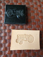 Old Tractor Novelty 3D Polymer Leather Stamp